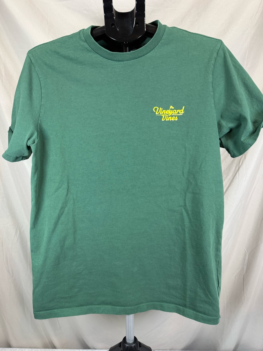 Vineyard Vines Golf Logo Pocket Tee‎ Charleston Green Cotton Men’s Size Medium